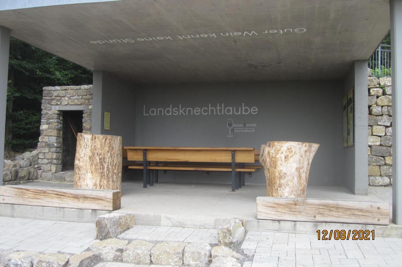 Ferienwohnung Landsknecht フォルカッハ エクステリア 写真